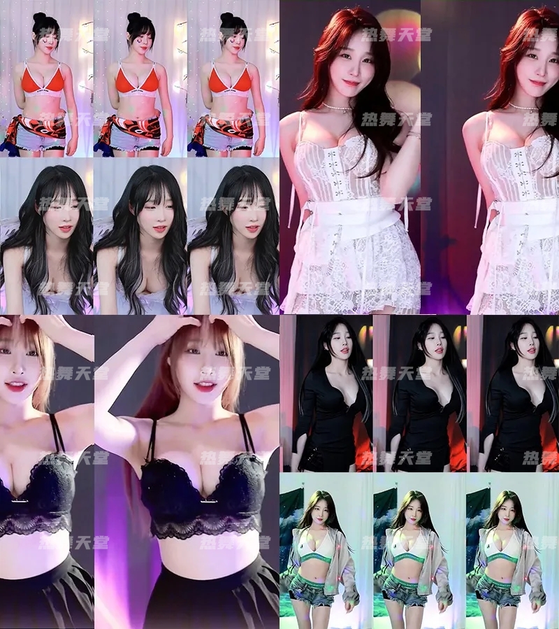 Twitch韩国BJ海恩woohankyung 23年1-5月热舞录制合集2-84V/16.5G