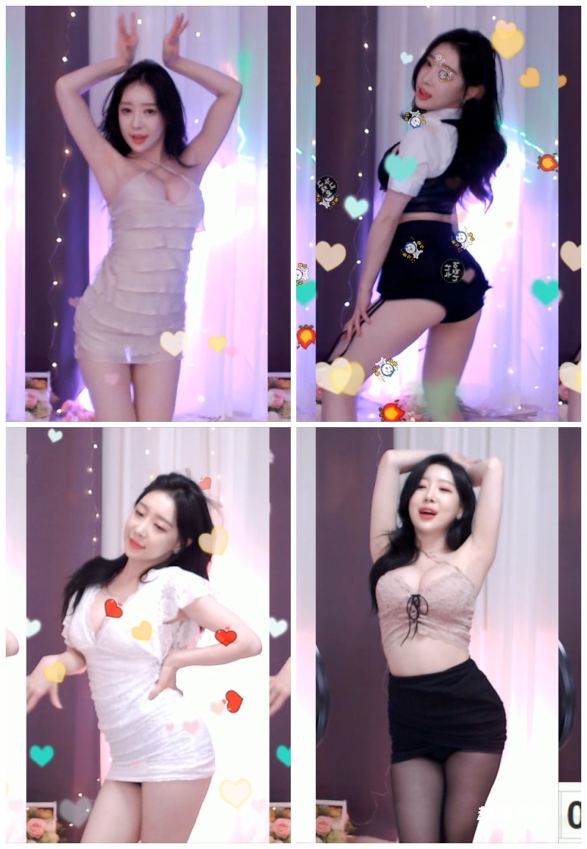 AfreecaTv韩国BJ伊芙琳精选舞蹈合集-30V/4.4G