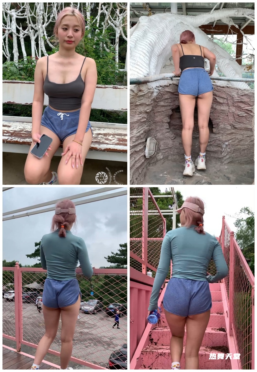 (视频)街拍丰满翘臀热裤妹子-2.13G/MP4